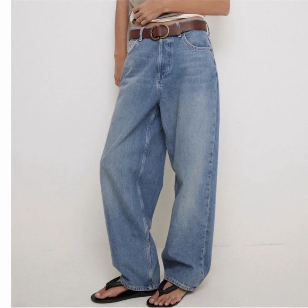 NWT Free People We The Free Cora Slouchy Jeans - Picture 2 of 13